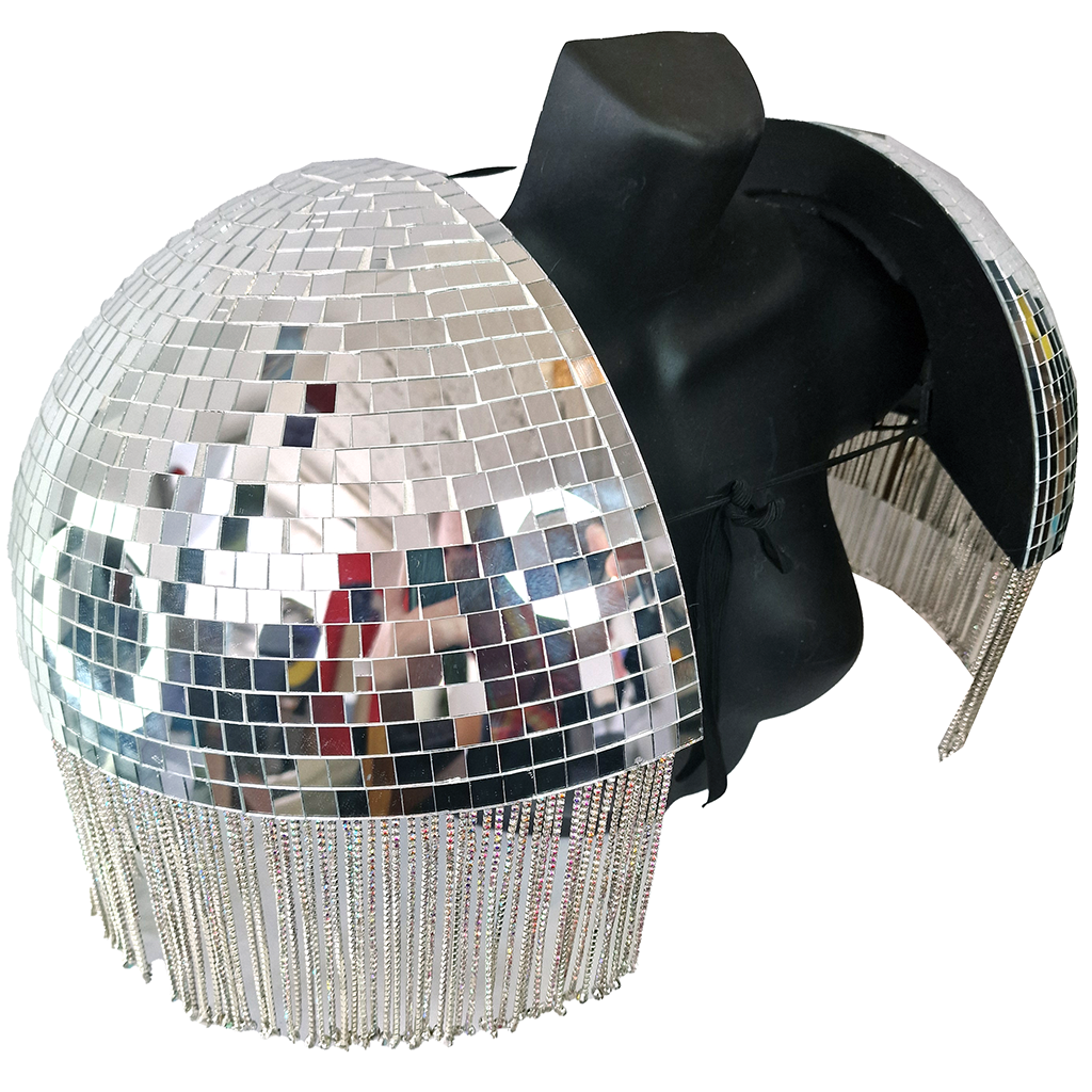 34cm XL Deluxe Disco Shoulder Pads image 0