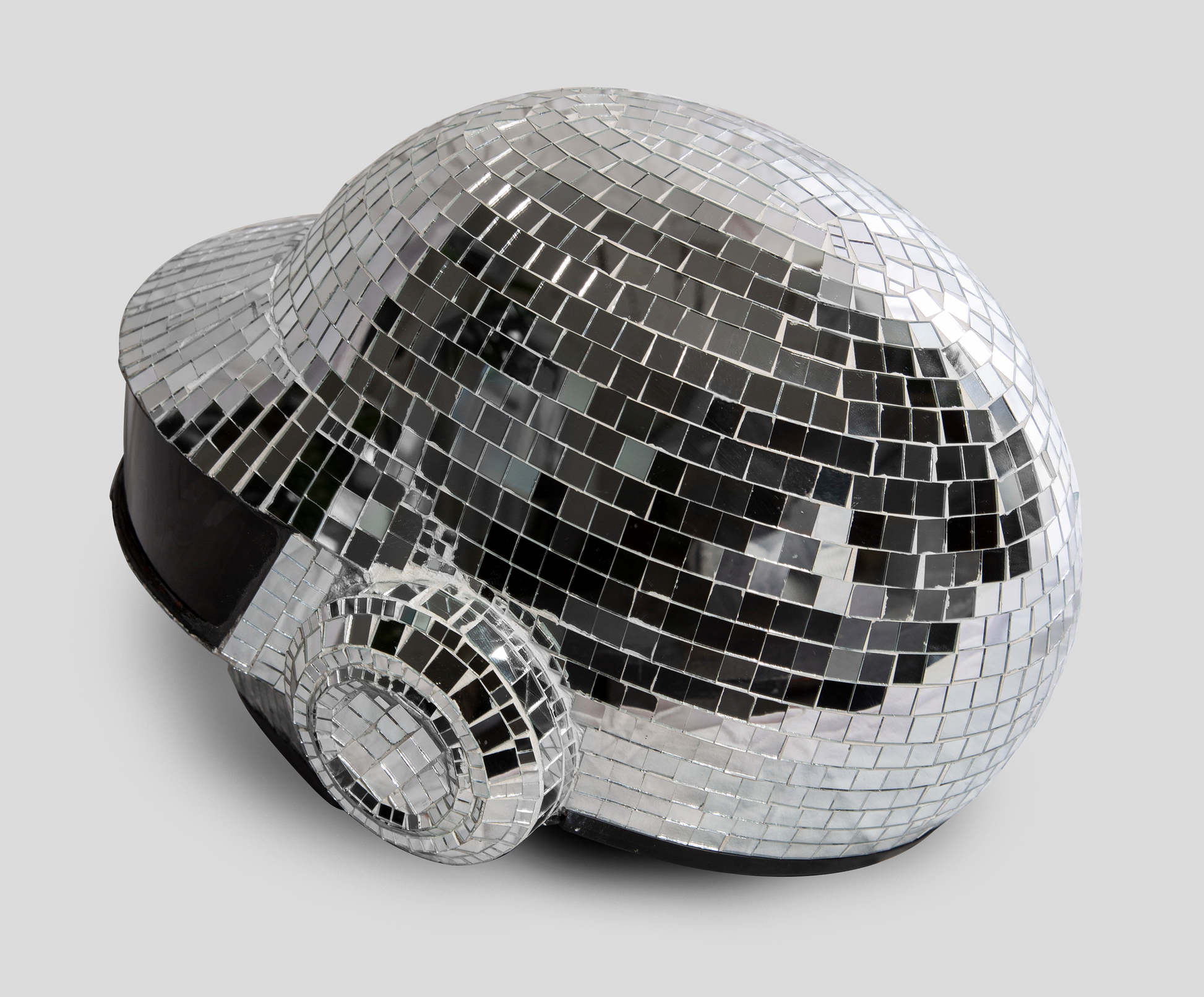 disco ball football helmet Disco Ball Daft Punk Helmet