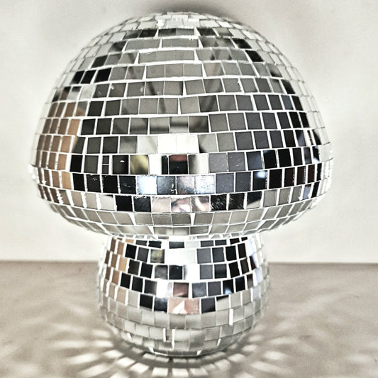 Large rotating disco mushroom light