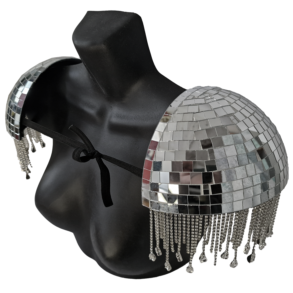 20cm Super Deluxe Disco Shoulder Pads image 0