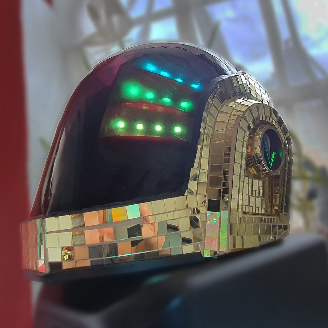 Disco Ball Daft Punk Helmet - Guy Electric image 8