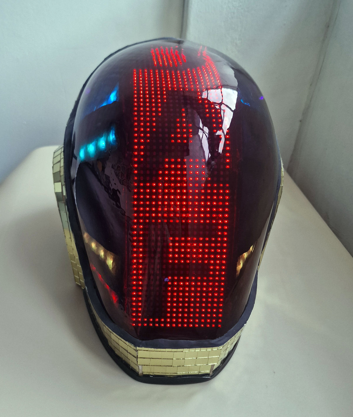Daft Punk X Disco Ball — Guy Manuel Helmet Matrix Version