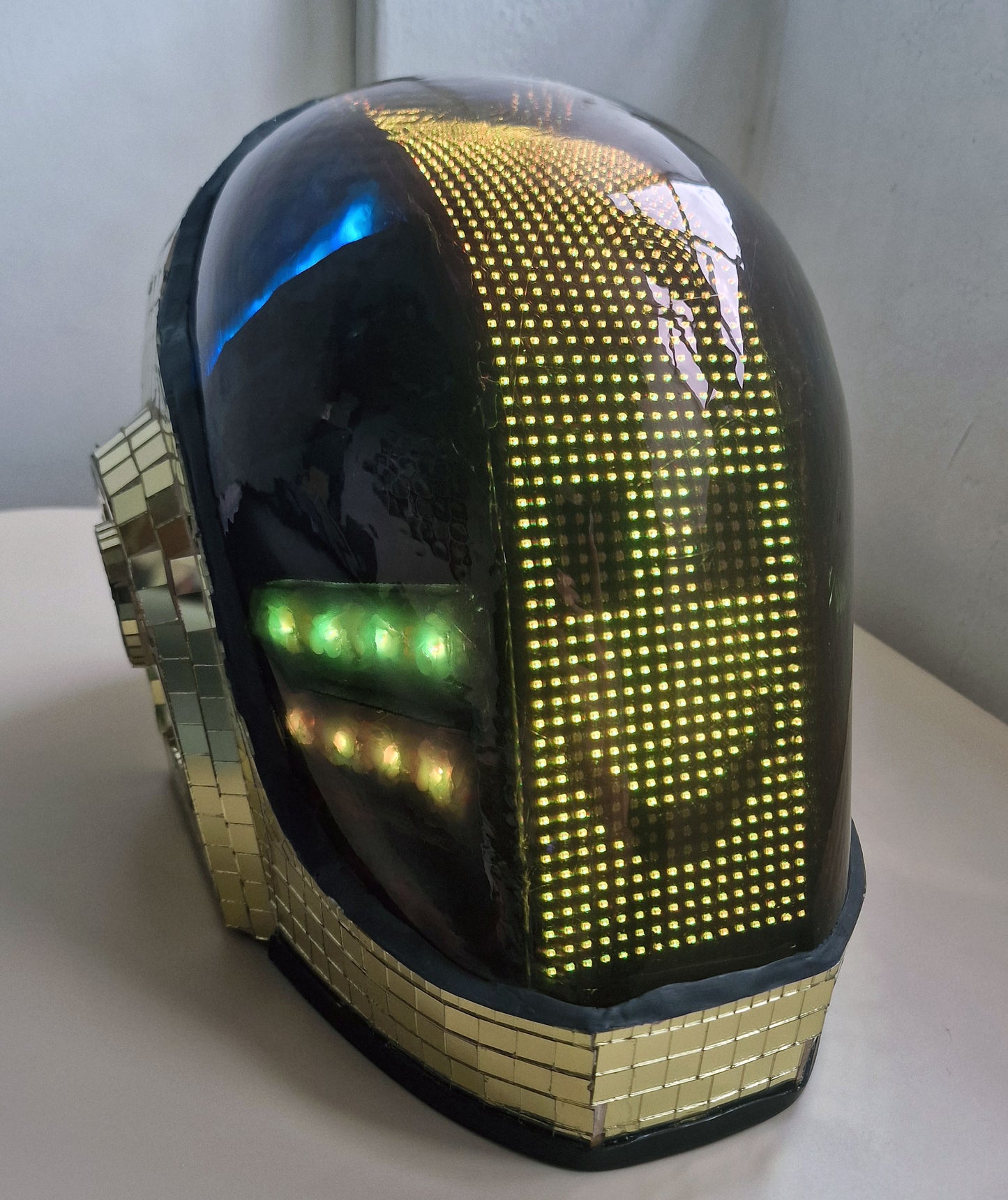 Daft Punk X Disco Ball — Guy Manuel Helmet Matrix Version