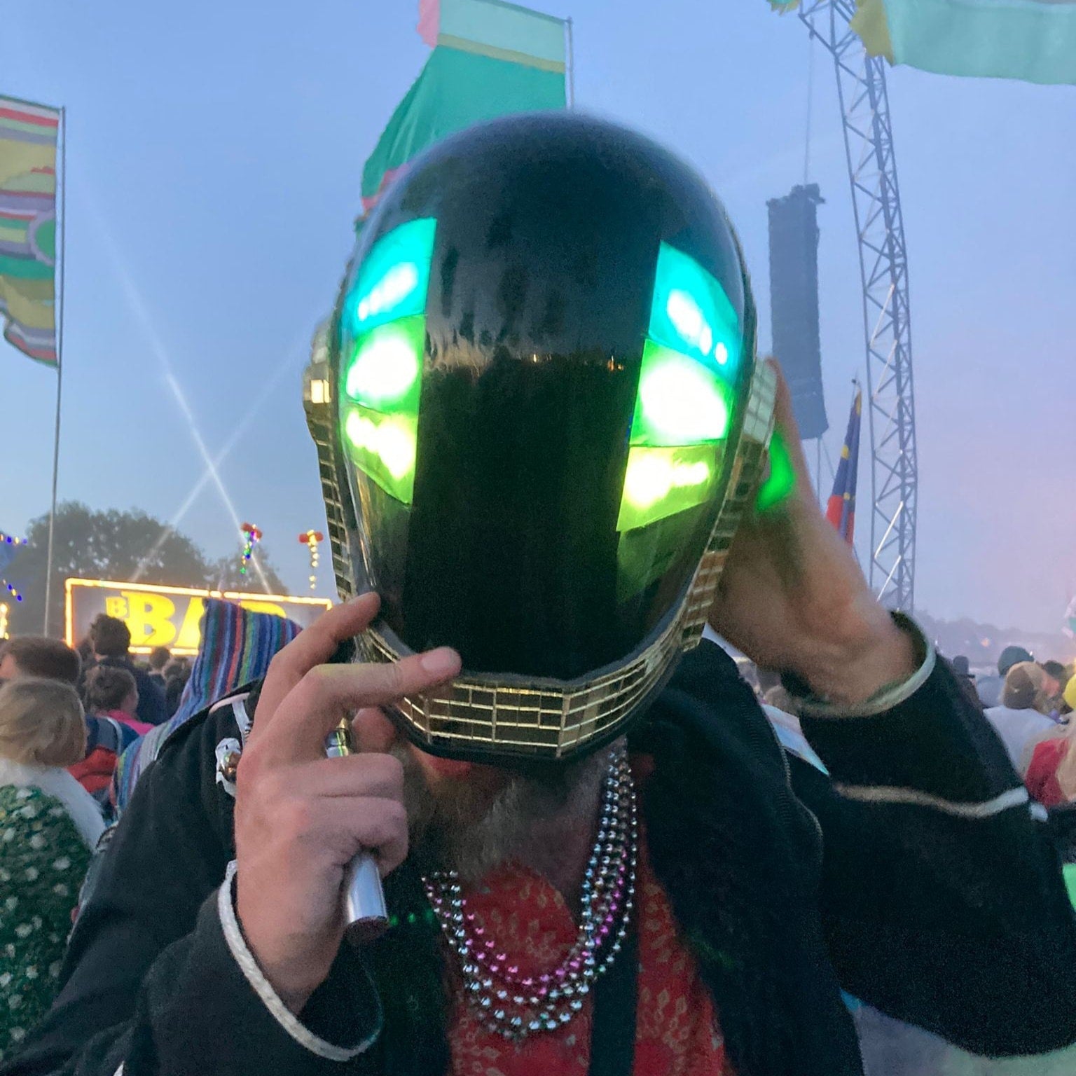 Disco Ball Daft Punk Helmet - Guy Electric image 7