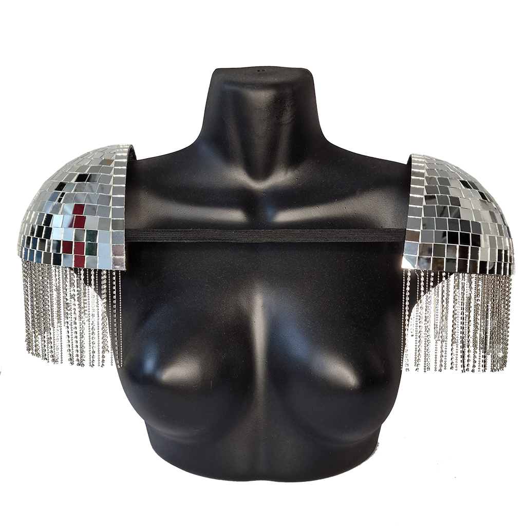 20cm Deluxe Disco Shoulder Pads image 4