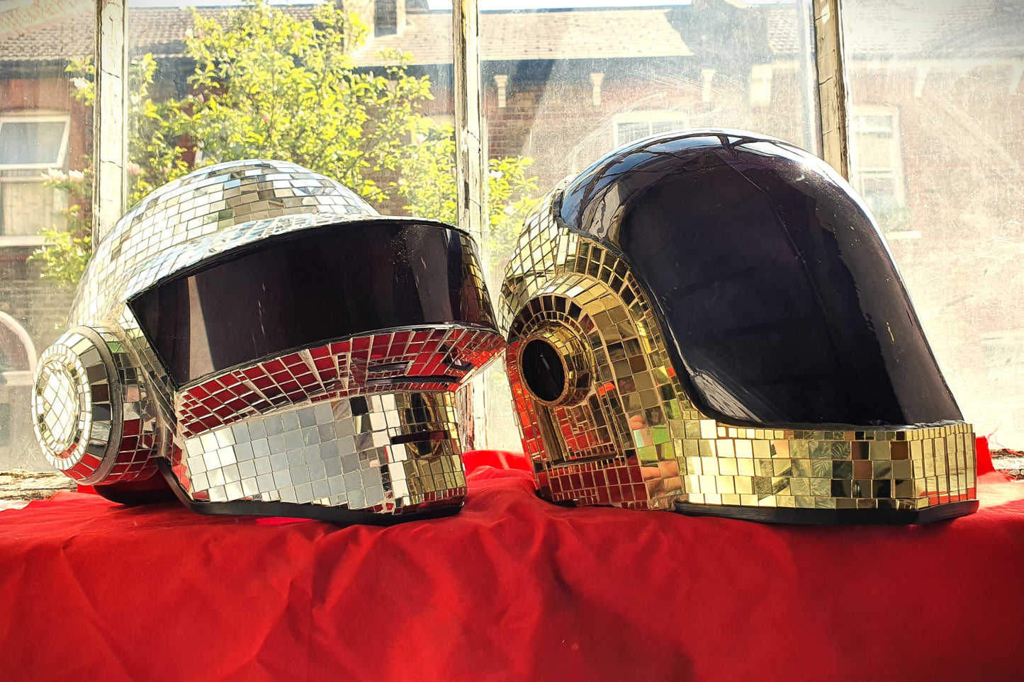 Disco Ball Daft Punk Helmet Standard Set image 0