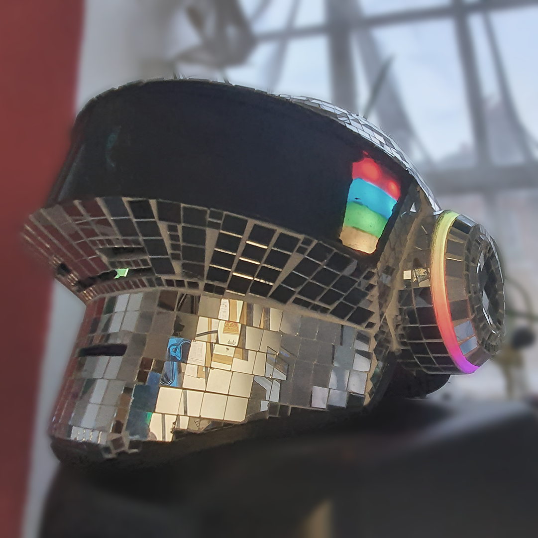 Disco Ball Daft Punk Helmet - Thomas Electric image 8